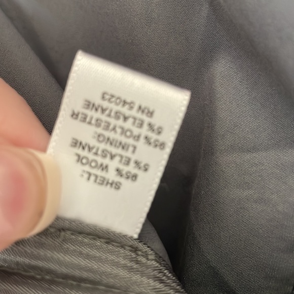 Wool trouser pinstripes Banana Republic - Picture 4 of 6